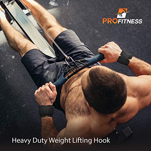 ProFitness Weight Lifting Hook 1 (Black/White) - Thumbnail 4