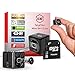 Mini Hidden Wireless 1080p Video Security Spy Camera for Indoor/Outdoor Surveillance - Free 32GB Card - Portable Small Eye Micro in Home Nanny Cam - Night Vision/Motion Detection Minicamera- No WiFi