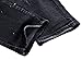 Men's zipper deco Stretch jeans with broken hole 31 Black