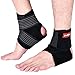 Ankle Brace ( Lightweight and Slim by PrettyCare ) Achilles Tendon Support Braces Protector with Adjustable Wrap Band for Sport Protection & Pain Relief for Running Basketball for Men, Women