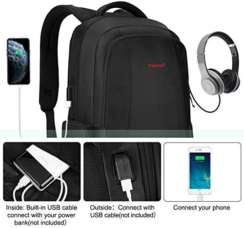 tigernu slim anti theft backpack