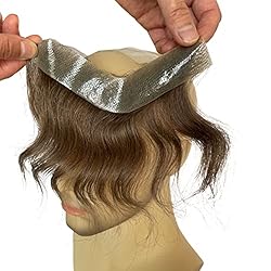Voloria Men Forehead Hairline Toupee 100% Human