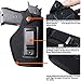 Sportula Inside The Waistband Holster Fits All Similar Handguns,Gun Concealed Carry IWB Holster（Left & Right-Handed 1 Pair） (Holster)