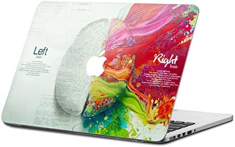 For Macbook Air 13" 4D Decal ,CLAY Left Right Rational and Emotional Brain for Macbook 4D Decal Vinyl Skin Sticker with 4D sense of touch for Apple Mac 13.3" Air (A1369/1466)