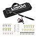 Lixada Spinning Rod and Reel Combos Portable 1.6m Telescopic Fishing Rod Reel Baits Lure Set Full Kit with Storage Bag