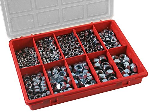 DURATOOL D01836 Lock Nut Pack, 350 Piece