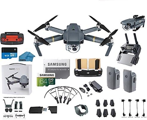 DJI Mavic Pro Drone Starters Bundle with Must Have Accessories