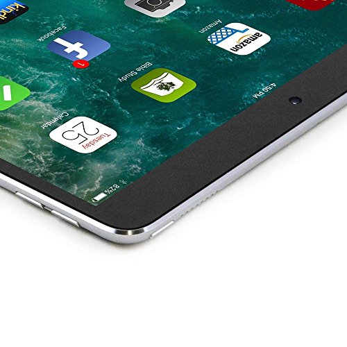 ArmorSuit - iPad Pro 10.5" (2017) Screen Protector + Black Carbon Fiber Skin Back Protector MilitaryShield w/ Lifetime Replacements - Front Anti-Bubble Ultra HD Shield (Wifi Version Only)