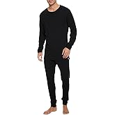 MERINNOVATION Merino Wool Base Layer Set for Men 100% Merino Wool Long Sleeve Thermal Underwear Lite - Midweight Top, Bottom
