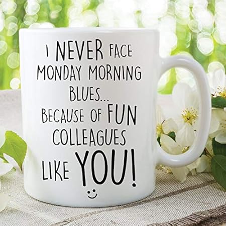 Idee Regalo Colleghi Natale.Tazza Da Caffe Idea Regalo Per Colleghi E Colleghe Idea Regalo Per Natale Compleanno Wsdmug1425 Amazon It Casa E Cucina