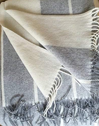 Cashmere Plaid Throw Bedspread Blanket 140 x 200 cm