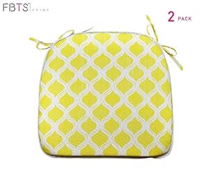 Amazon.com : FBTS Prime Outdoor Chair Cushions (Set of 2 ...