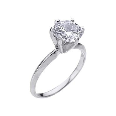 cubic zirconia solitaire ring cubic zirconia solitaire ring