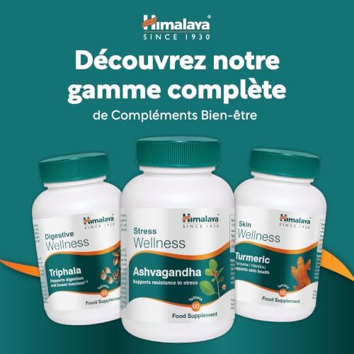 Ashwagandha 60 gélules, complément ayurvédique végétalien à l’extrait de racine d’ashwagandha, pour aider à gérer le stress et soutenir l’énergie