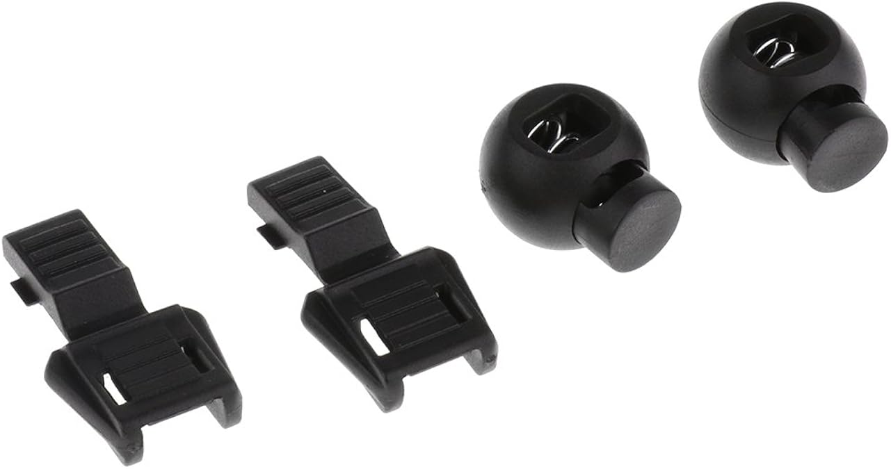 Strong Shoelace Fastener Cord Lock Kit Shoes Laces Stopper Buckle Replacement Black 1 Amazon