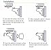 Magnetic Baby Locks, HUIRUI Childproof Safety Cabinet & Drawer Locks, No Drilling or Screws Needed, Quick Installation and Easy Operation, Package Includes 8 Locks + 3 Keys