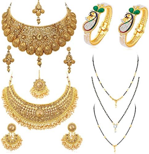 Sukkhi Fascinating Pearl Gold Plated 