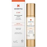 Sesderma C-VIT Revitalizing Gel Cream, Powerful Antioxidant Gel Cream Infused with Vitamin C & Hyaluronic Acid for Youthful, Vibrant Skin, 1.7 fl oz