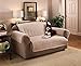 ITS INNOVATIVE TEXTILE SOLUTIONS, Microfiber Furniture Loveseat Cover, Perfect Chair Protection, Comfortable Easy Stretch Fabric, Protect Against Spills and Stains (Natural)