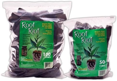 Root Riot Plugs 100 Cubes 714132 by Root Riot