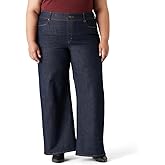 Levi Strauss Signature Gold Women's Totally Shaping Ultimate Wide Leg Mid-Rise Stretch Denim Jeans