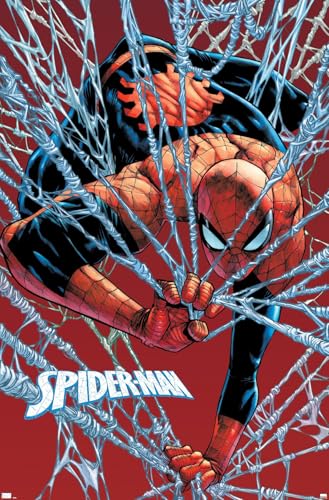Trends International Marvel Spider-Man: World Of Webs - Crawling Wall Poster, 2…