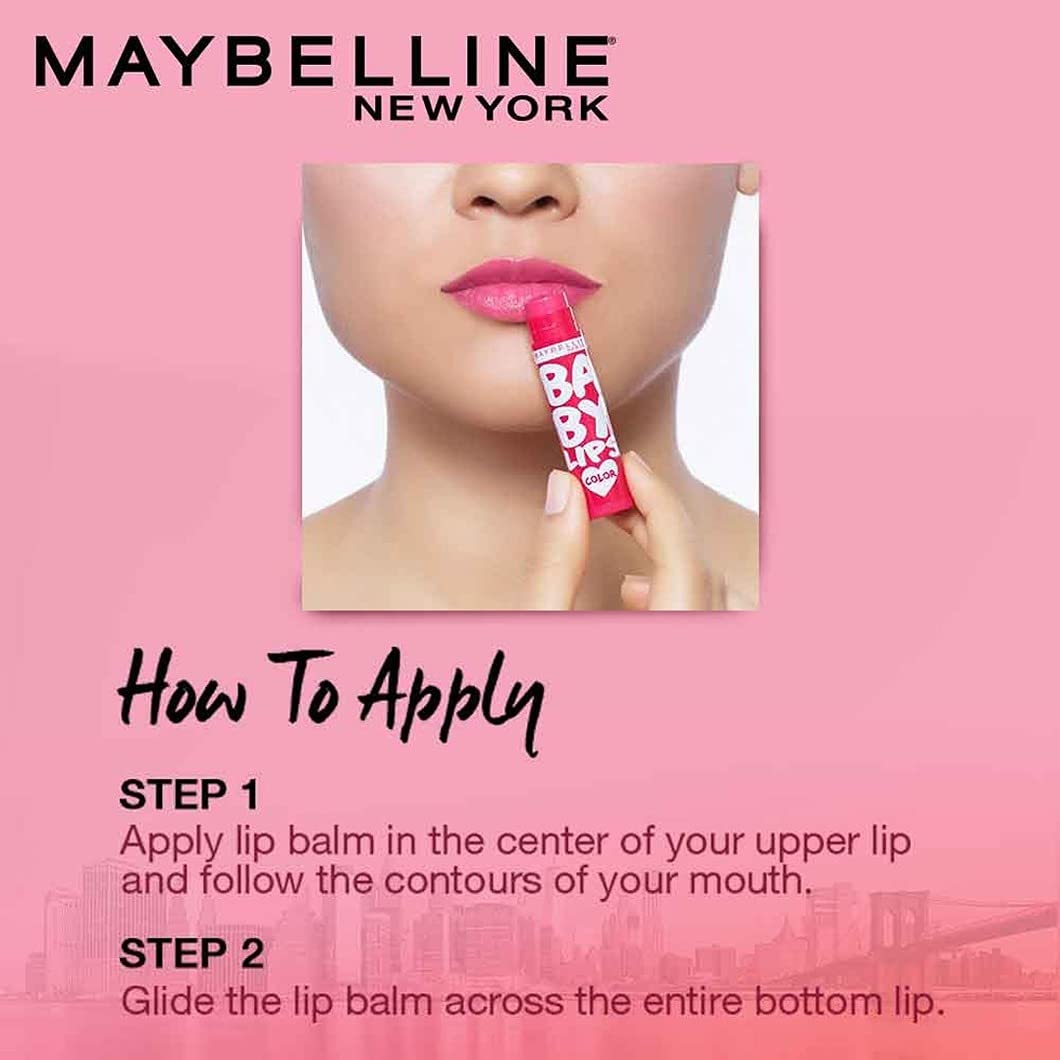 Maybelline Baby Lips Color SPF 11 Lip Balm 4g (Cherry Kiss)