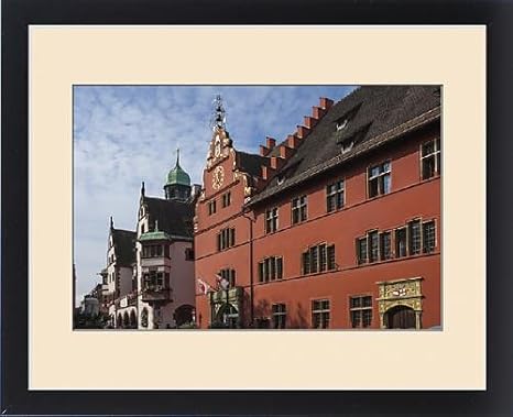 Framed Print Of Haus Zum Walfisch Whale House Freiburg Im