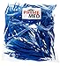 Bulk Priced Plastic Blue Forceps (Tapered Tweezers) from PrimeMed (50 Pack)