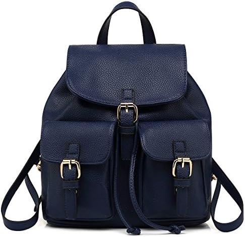 Scarleton Trio Flap Backpack H206319 - Navy