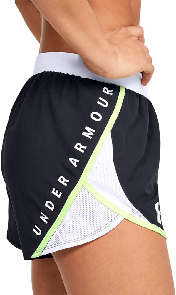under armour women's fly by 2.0 wordmark shorts