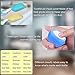 Travel Bottles, TSA Approved Travel Bottles Set, 2.9 oz Leak Proof Travel Size Containers, Travel Shampoo And Containers For Toiletries Bottles, Perfect for Business or Personal Travel, Fun Outdoors