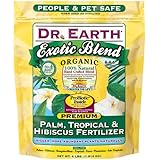 Dr. Earth Exotic Blend Palm, Tropical & Hibiscus Fertilizer Polybag, 4 lb
