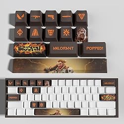 Gatokit Valorant Custom Keycaps OEM Profile 14keys