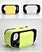 VR Headset V3 - Deep Immersive Virtual Reality Experience on 3D Movies & Games, Mini Compact Light Weight & Comfortable, fits iPhone Samsung Galaxy