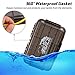 RUNCL Fishing Tackle Box, Unique Sun Protection Waterproof 3600 3700 Tray, Thicker Floating Airtight Stowaway with Adjustable Dividers for Freshwater Saltwater, Plastic Storage Box 1/2Pack
