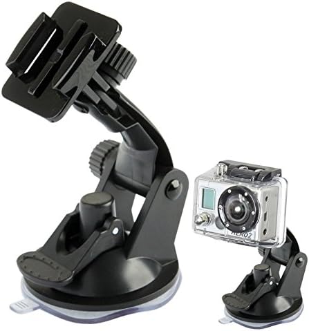 Car Mount For Gopro Hero 5 Black Go Pro Tripod Dashboard Stand Monopod For Gopro Hero Windshield Suction Cup Holder Window Glass Mounted for GoPro HERO4 Session HERO 5 4 3+ Accessories Aueye