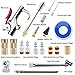 Hromee 20 Piece Air Compressor Accessory Kit with Blow Gun Clean UP Air Tool 1/4” NPT Connect Coupler and Plug Tire Air Chucks and Inflation Needles Pneumatic Accessory Set