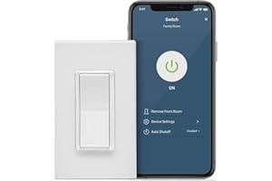 Decora Smart Switch, Wi-Fi, D215S-1BW, White