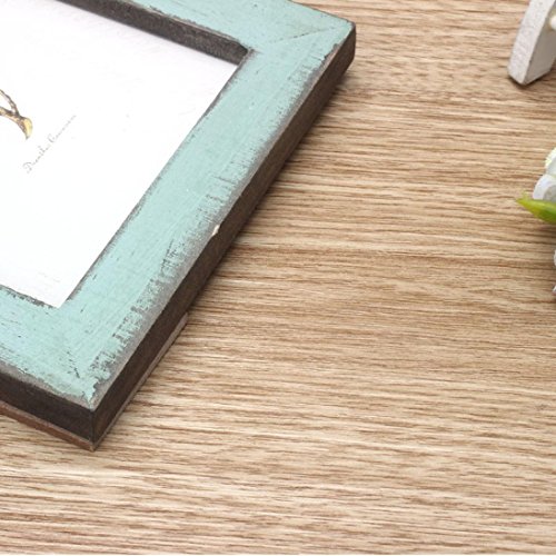 Photo Frame, Paymenow Vintage Picture Poster Frames Home Decor Wood Wall Frame Set (Green) - Thumbnail 3