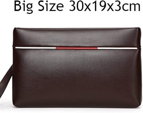 Amazon Co Jp Qscfret ブランドバッグメンズクラッチファッションメンズレザー財布メンズクラッチ大容量メンズクラッチメンズクラッチ財布 Color Big Brown ホーム キッチン