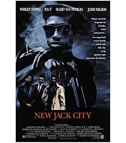 Amazon.com: New Jack City Movie POSTER 27 x 40, A: Posters