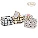 Home Decor Canvas Storage Bins Basket Organizers for Baby Toys,Makeup,Books,4 Pack