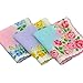 La closure Women's 100% Cotton Handkerchiefs Print Floral Handkerchief Assorted Pack