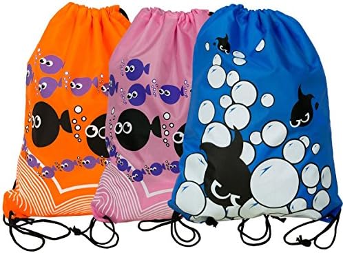 Coolfire Causal Drawstring Travel Gymsack Backpack Bag Sackpack for Beach Swimming Gym Traveling