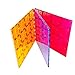 Mag-Genius Magnet Tiles Super Big Magnet Toy Building Toy Board Size of 16 Magnet Tiles 3 Stabilizer 12