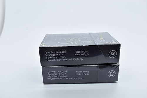 Derrose® Herbal Cigarettes Tobacco Free, Nicotine Free, THC Free, Vape  Alternative Cigarettes for Quit Smoking, 2 Packs-40 Smokes, Black in Saudi  Arabia