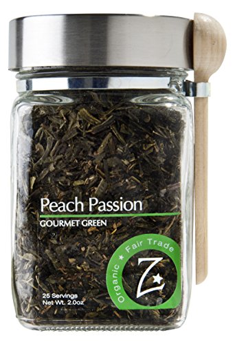 Zhena's Gypsy Tea Green Tea, Peach Passion, 2.0 Ounce