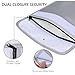 Fireproof Document Bag - 2020 Upgraded Waterproof Money Pouch Envelope with Zipper - Fire Safe Document Bag for Ipad, Cash, Documents, Jewelry and Passport (1 Pack)