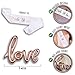 Bachelorette Party Decorations Supplies - Rose Gold Bridal Shower Set - Classy Bride to Be Sash - Pink Wall Banner Decoration - Miss to Mrs Decor - Rose Gold Confetti Balloons 36inch - Love Balloon